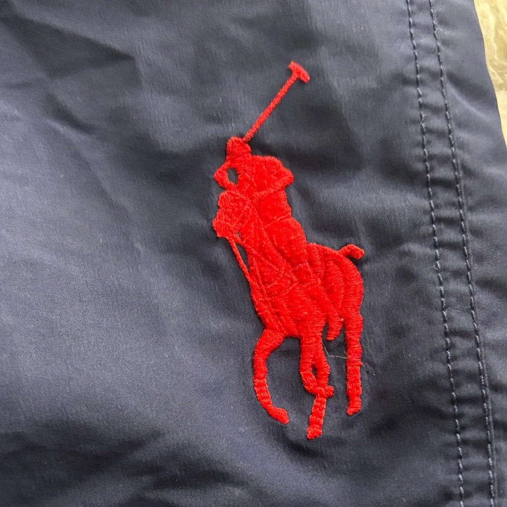 Polo by Ralph Lauren Men's Dark Blue Athletic Shorts - Picture 2 of 5